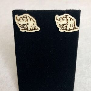 Avatar Appa Wood Stud Earrings